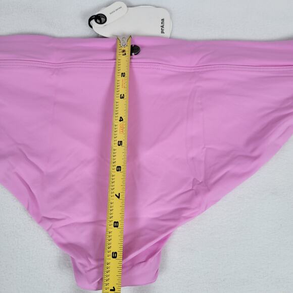 Prana Womens Summer Wave Swim Bottom Bikini Size Large Pink Barbiecore Girlie - Picture 8 of 9